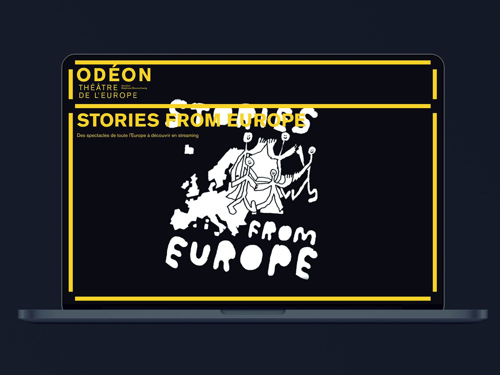 Mockup Tablette Artichoc Theatre De Leurope