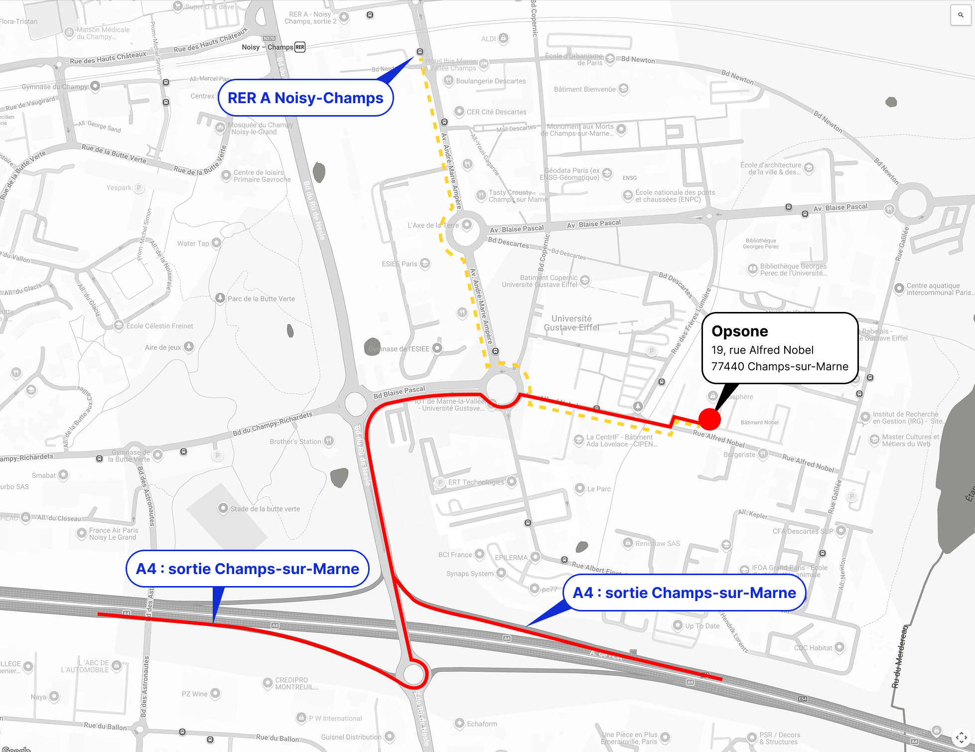 Carte Acces Opsone