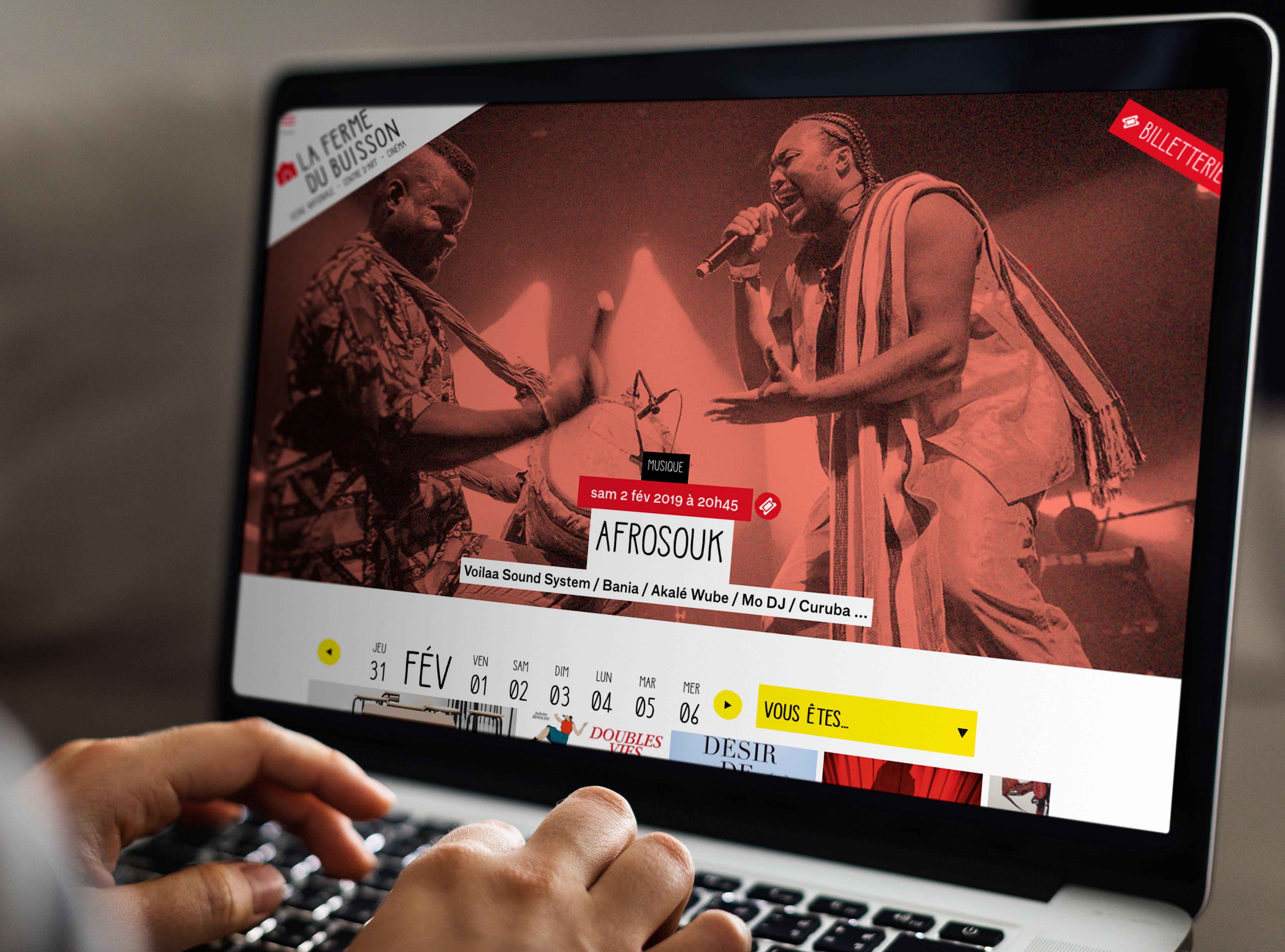 Mockup Desktop Artichoc Lafermedubuisson